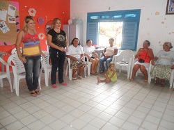 Em Zabelê Palestra do EJA para o Grupo da Melhor Idade