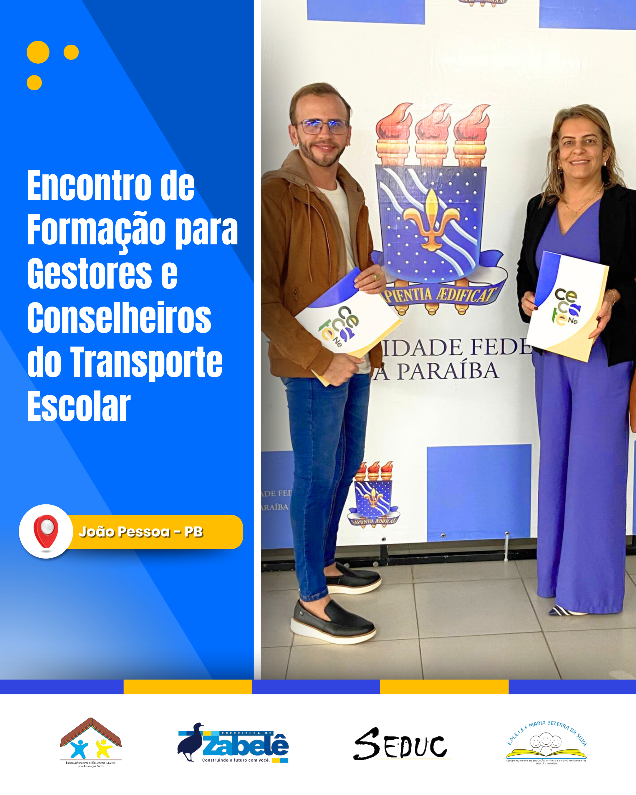 Zabelê presente no Encontro Integrado Cecate e Cecampe Nordeste!