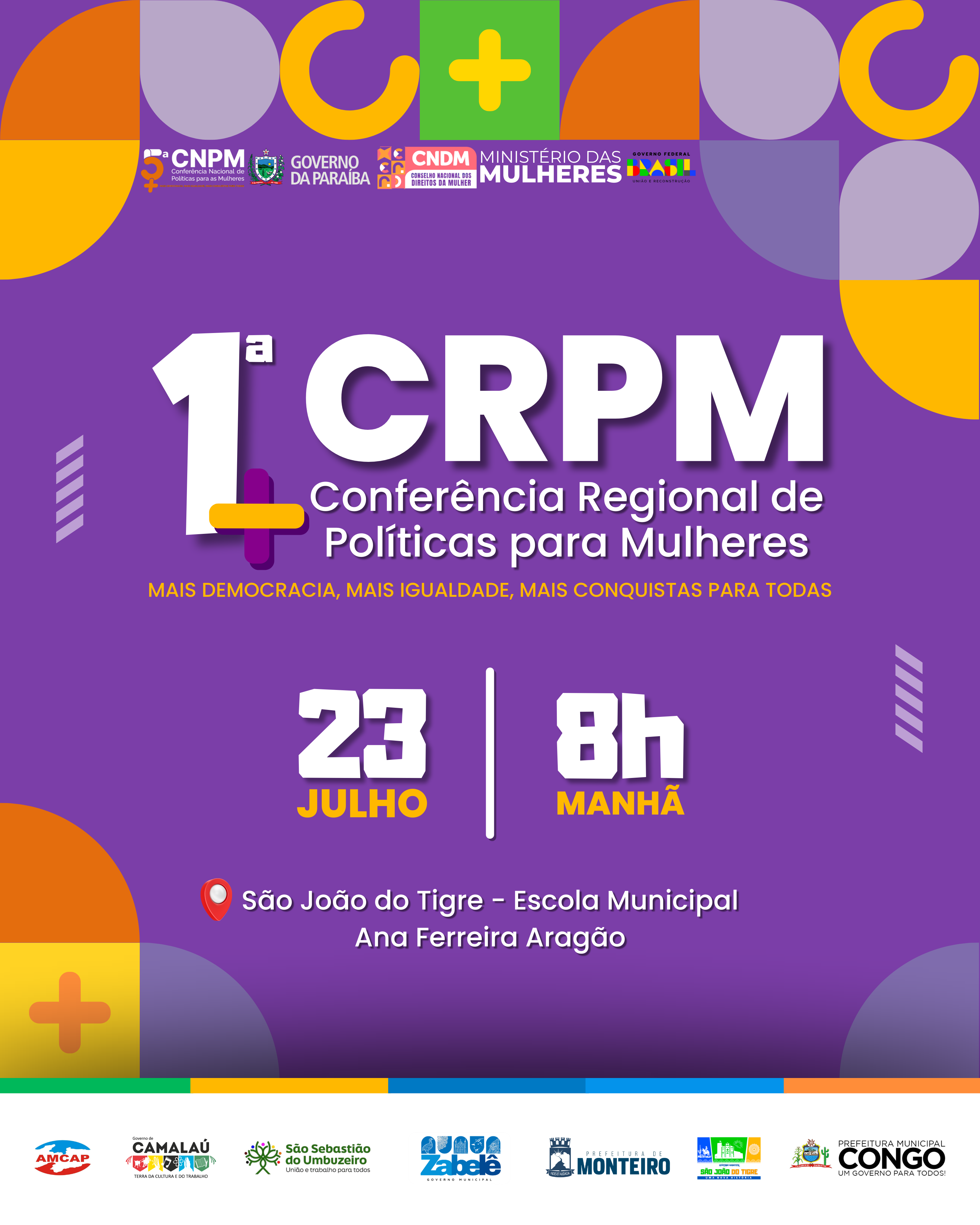 1ª Conferência Regional de Políticas para as Mulheres do Cariri