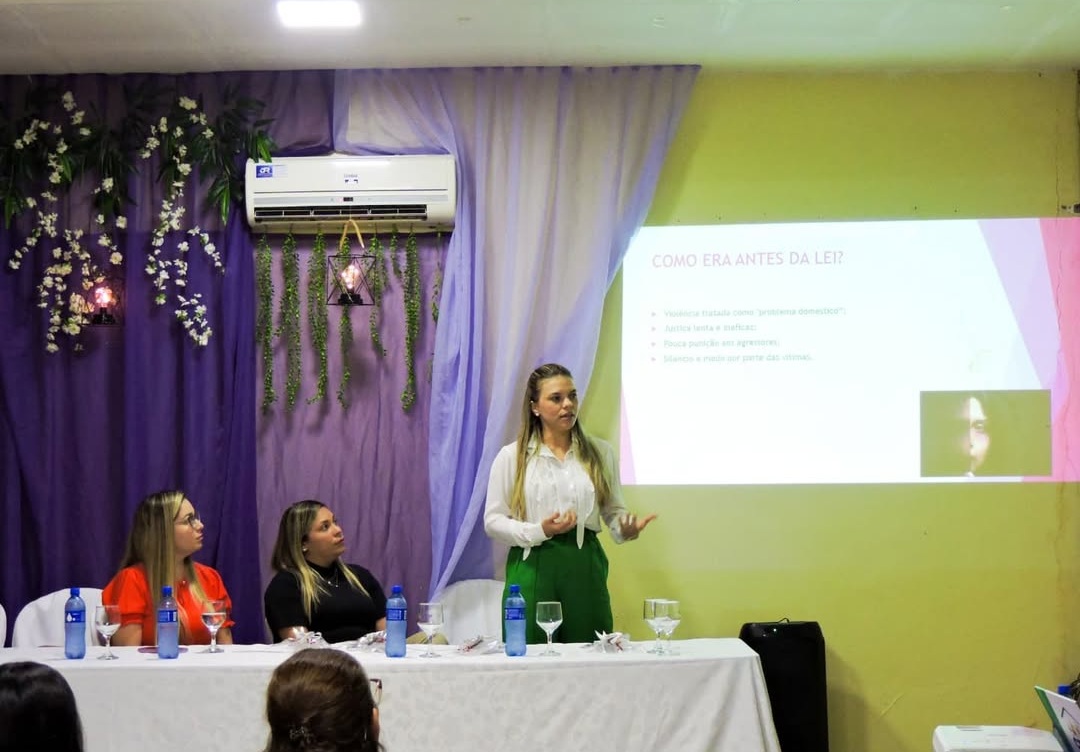 Palestra: “Como a Lei Maria da Penha transformou vidas e ainda pode avançar”