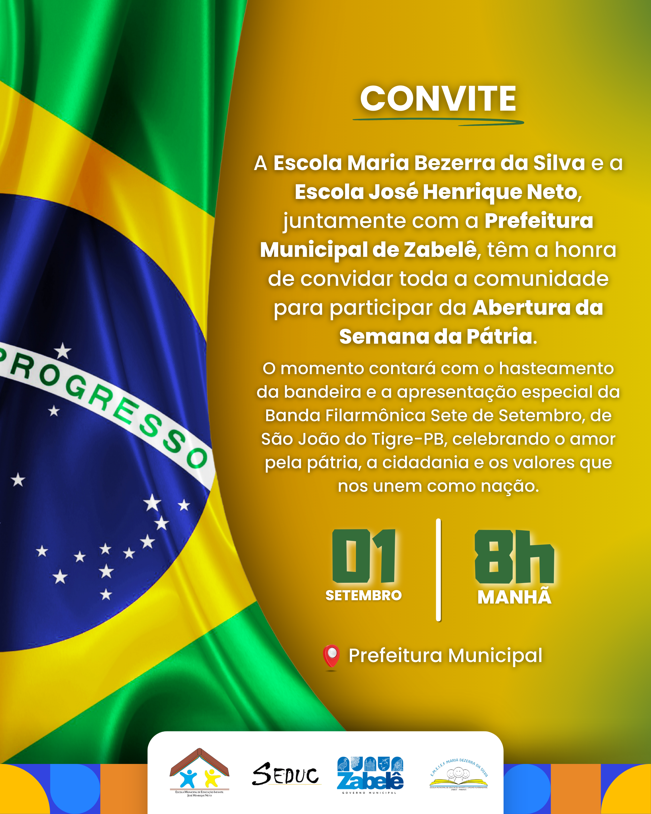 Abertura da Semana da Pátria