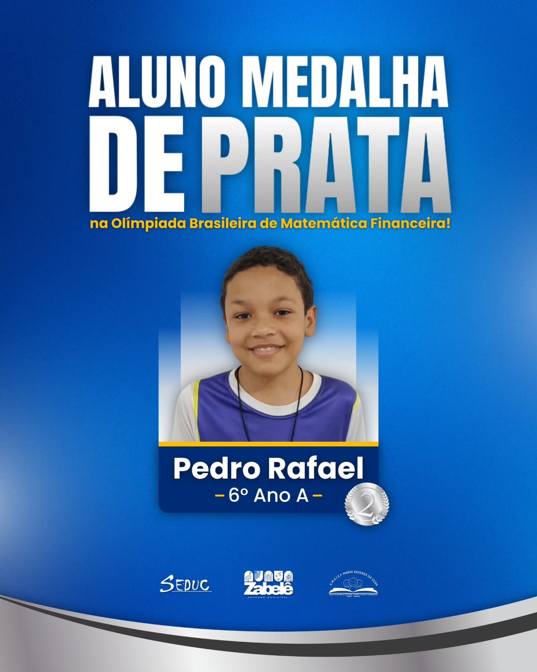 Orgulho para nossa escola!